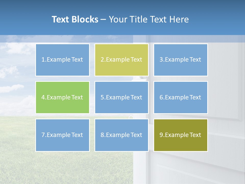 Electricity Air Home PowerPoint Template
