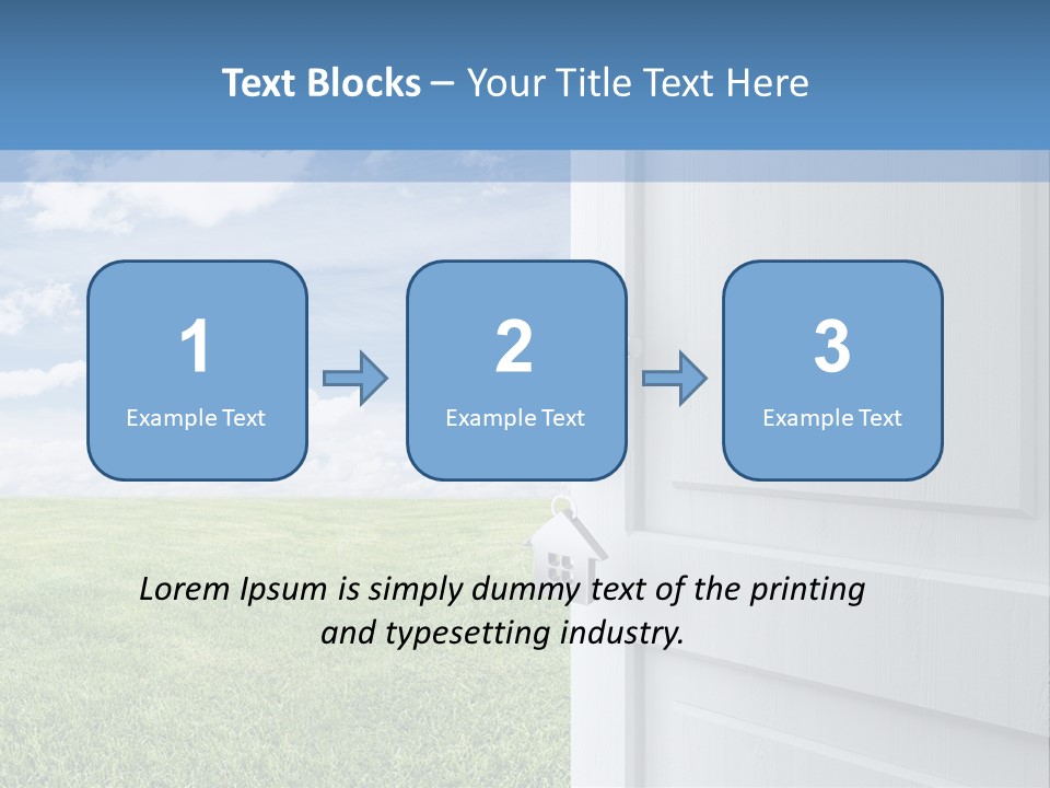 Electricity Air Home PowerPoint Template