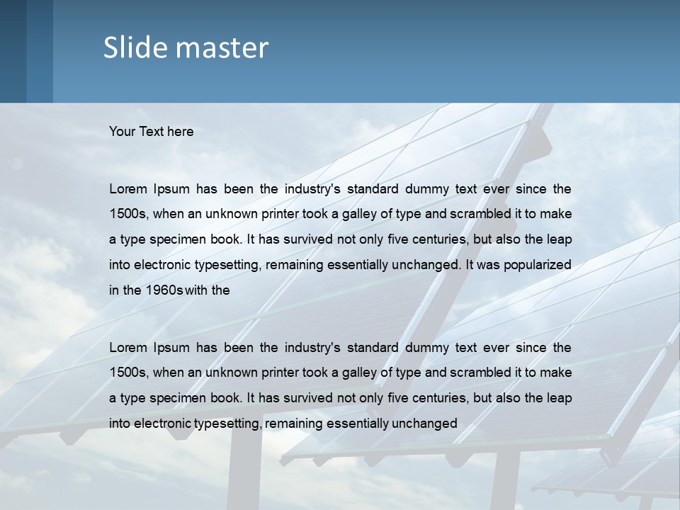 Heat Electric Cold PowerPoint Template