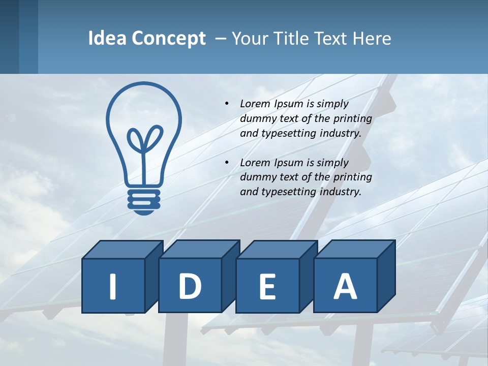 Heat Electric Cold PowerPoint Template