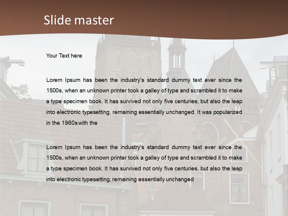 Cold Home Electricity PowerPoint Template