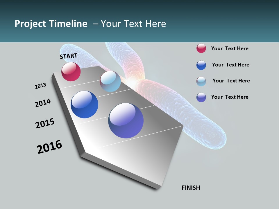 Air White Remote PowerPoint Template