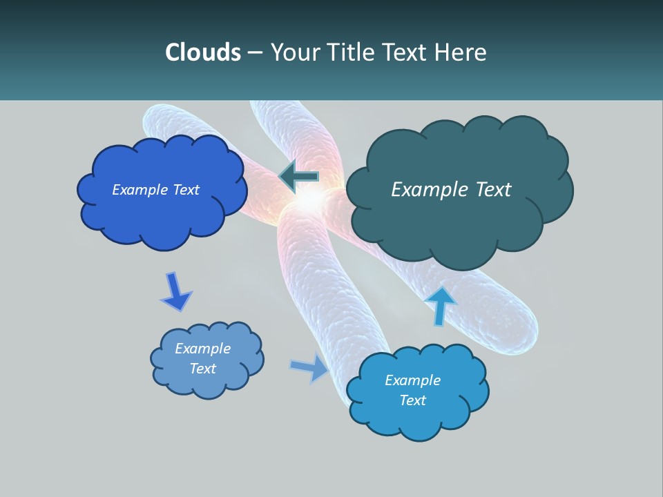 Air White Remote PowerPoint Template