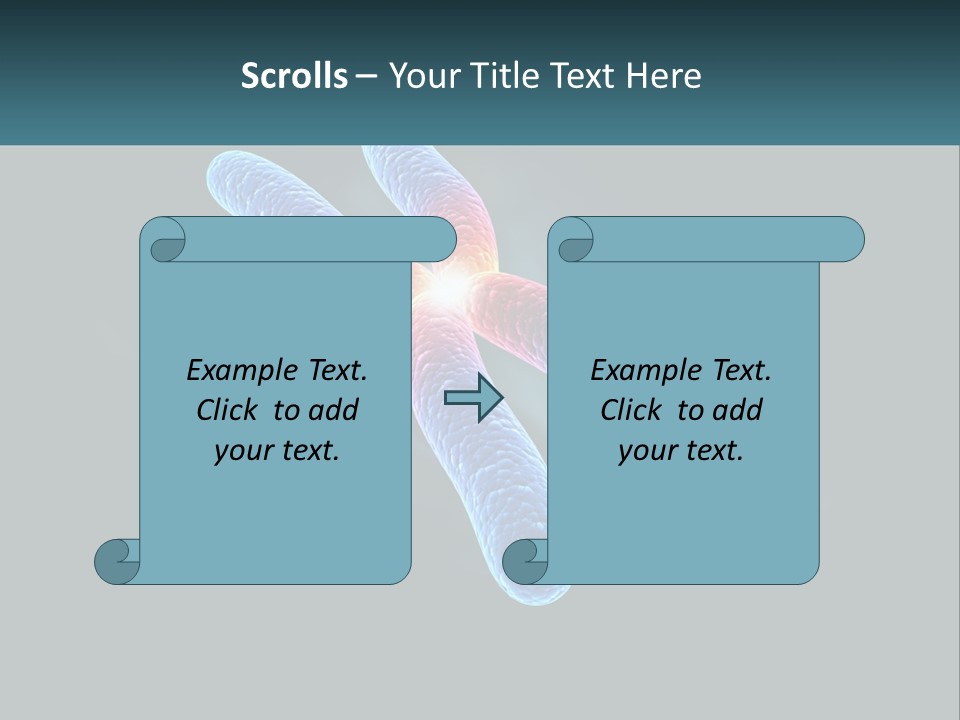 Air White Remote PowerPoint Template