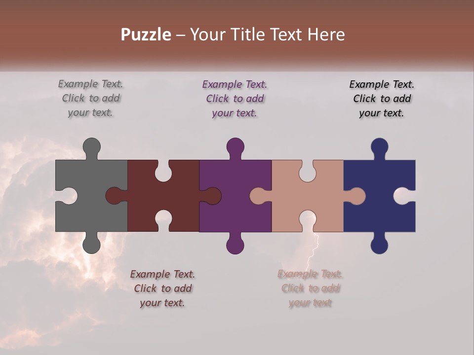 Cool Unit Power PowerPoint Template