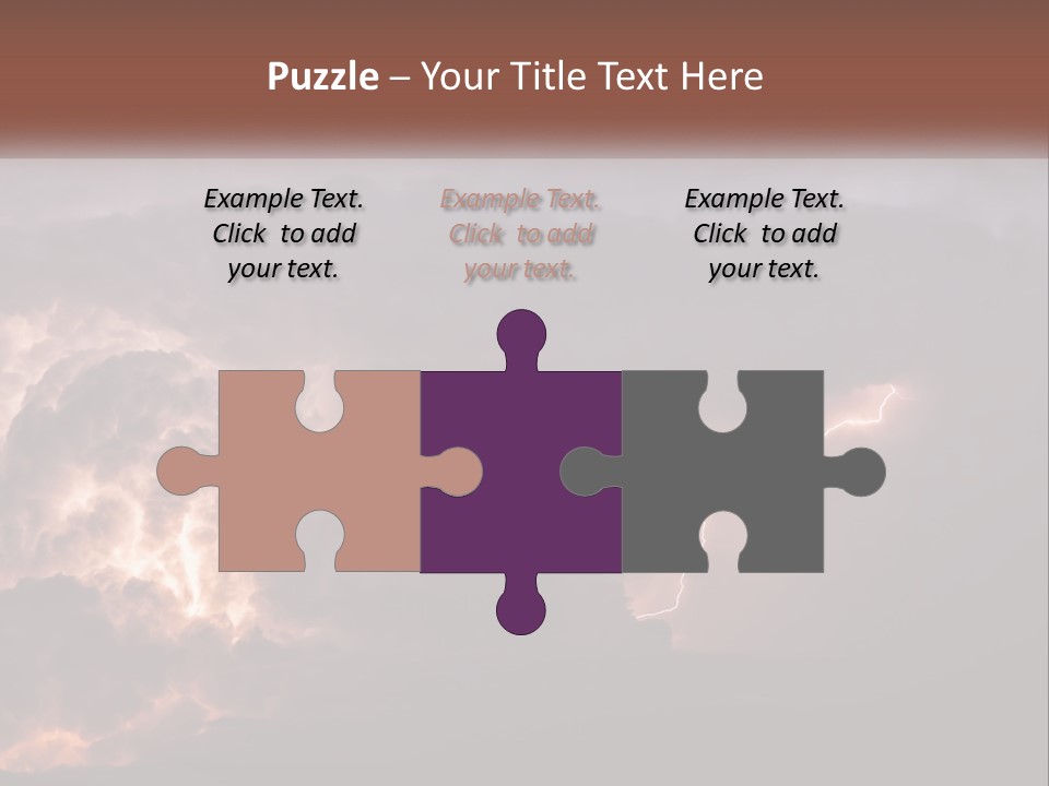 Cool Unit Power PowerPoint Template