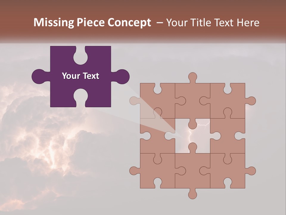 Cool Unit Power PowerPoint Template