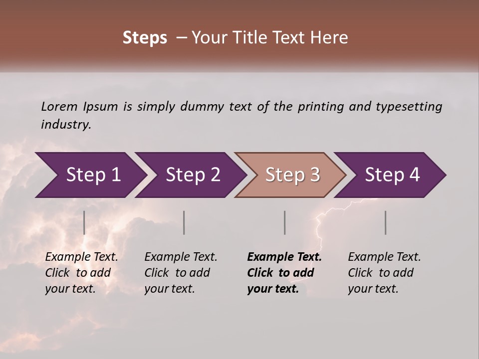 Cool Unit Power PowerPoint Template
