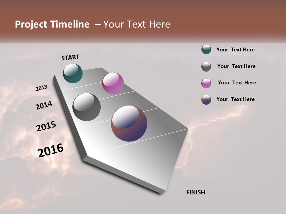 Cool Unit Power PowerPoint Template