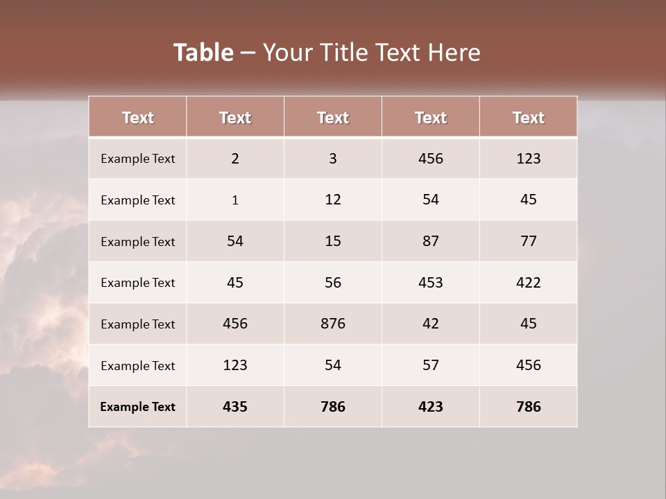 Cool Unit Power PowerPoint Template
