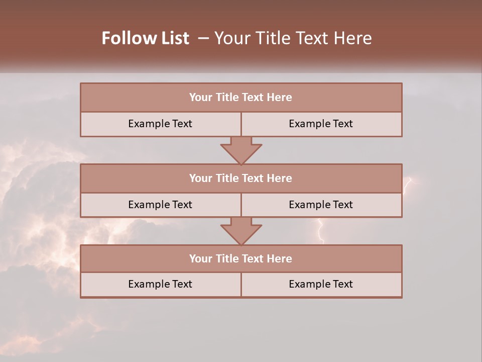 Cool Unit Power PowerPoint Template