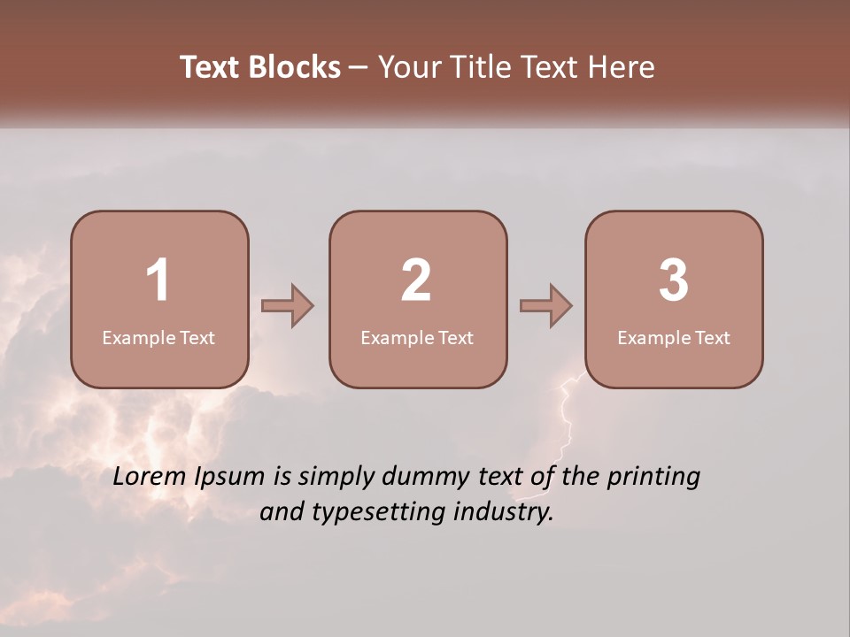 Cool Unit Power PowerPoint Template