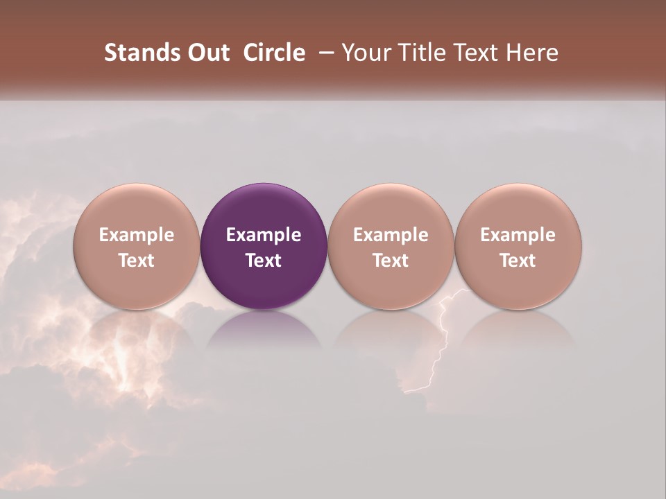 Cool Unit Power PowerPoint Template