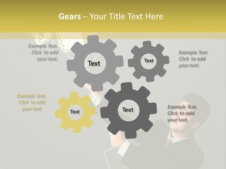 Technology House Ventilation PowerPoint Template