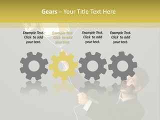 Technology House Ventilation PowerPoint Template