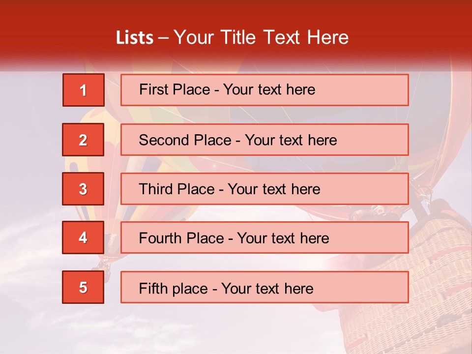 Heat Air Switch PowerPoint Template