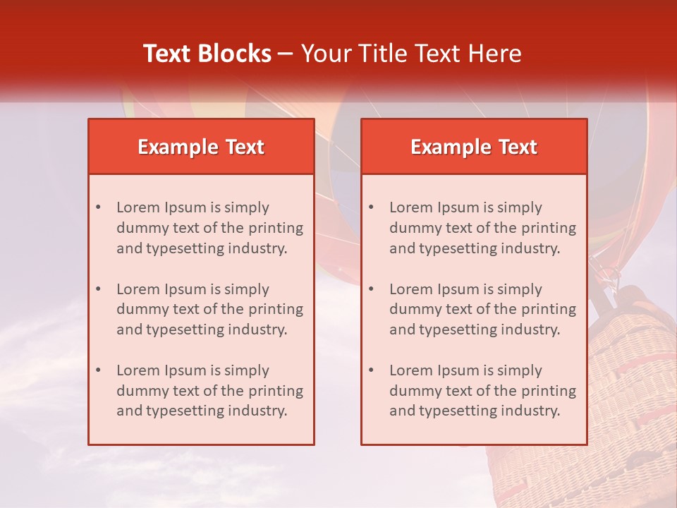 Heat Air Switch PowerPoint Template