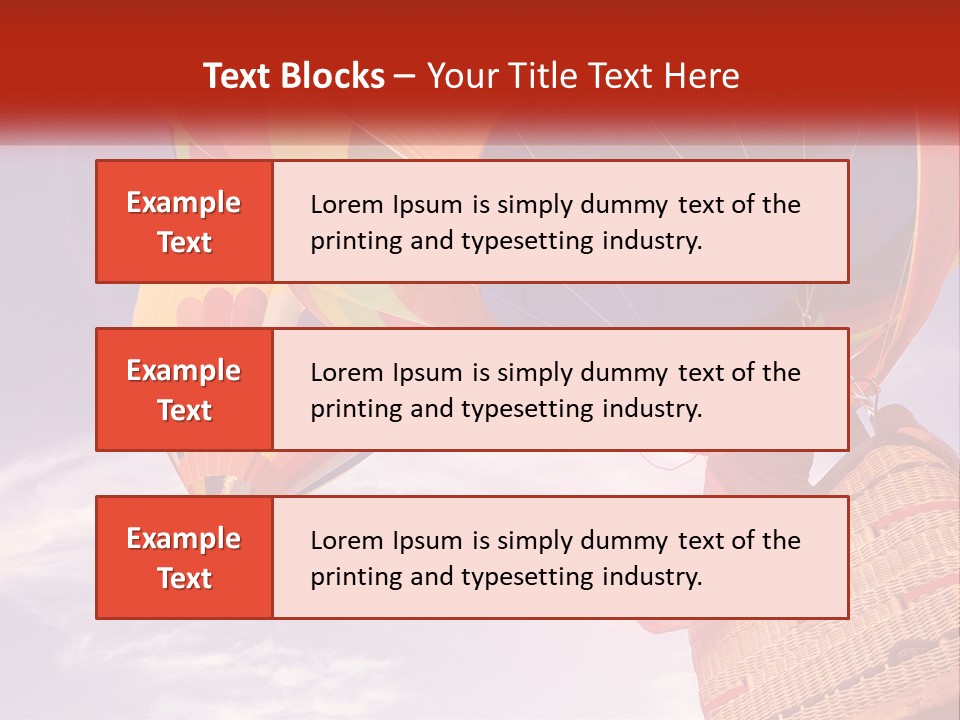 Heat Air Switch PowerPoint Template