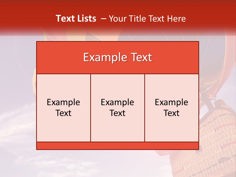 Heat Air Switch PowerPoint Template