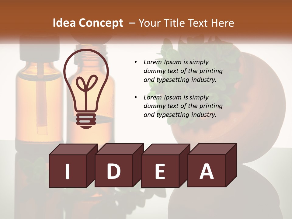 Conditioner Industry White PowerPoint Template