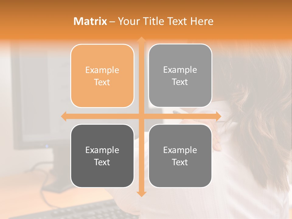 Part Cool White PowerPoint Template