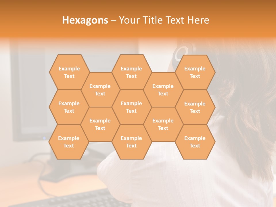 Part Cool White PowerPoint Template