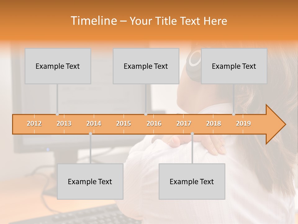 Part Cool White PowerPoint Template
