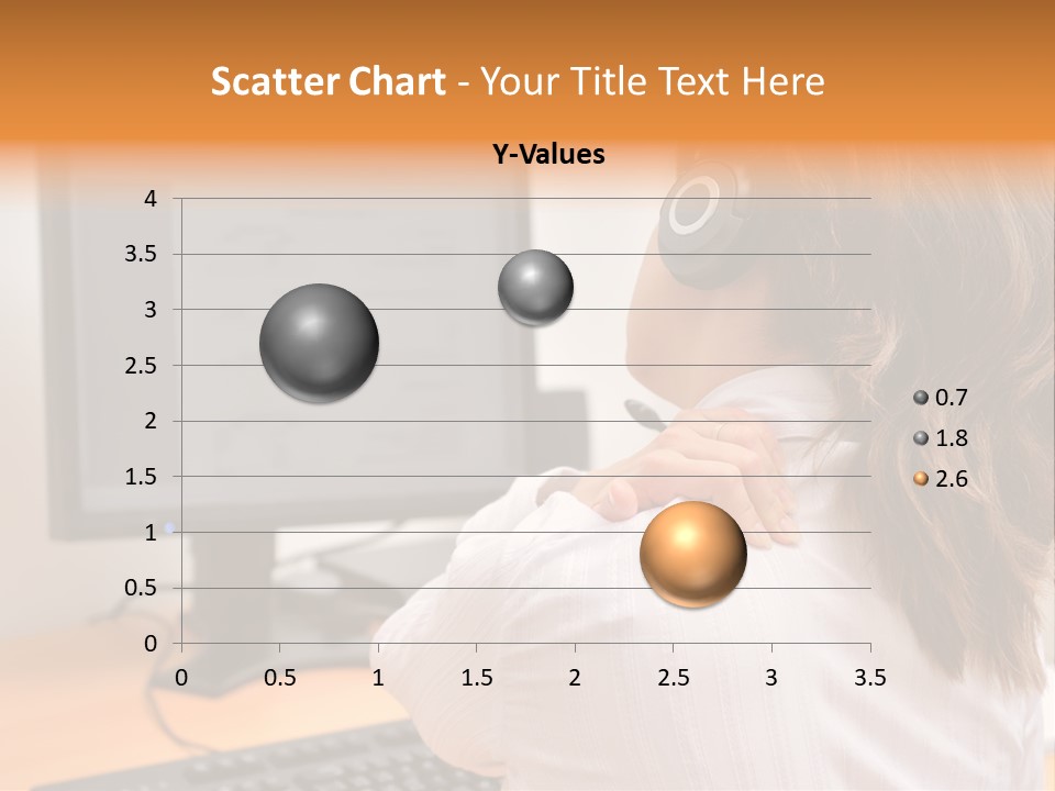 Part Cool White PowerPoint Template