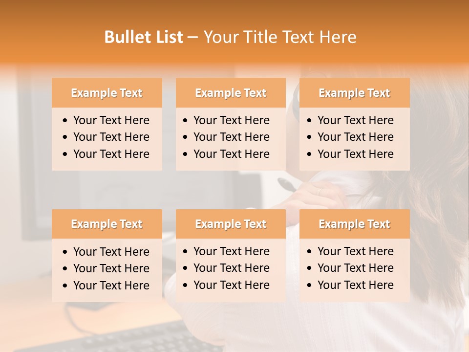 Part Cool White PowerPoint Template