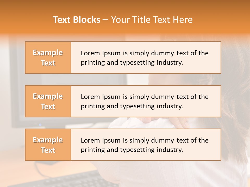 Part Cool White PowerPoint Template