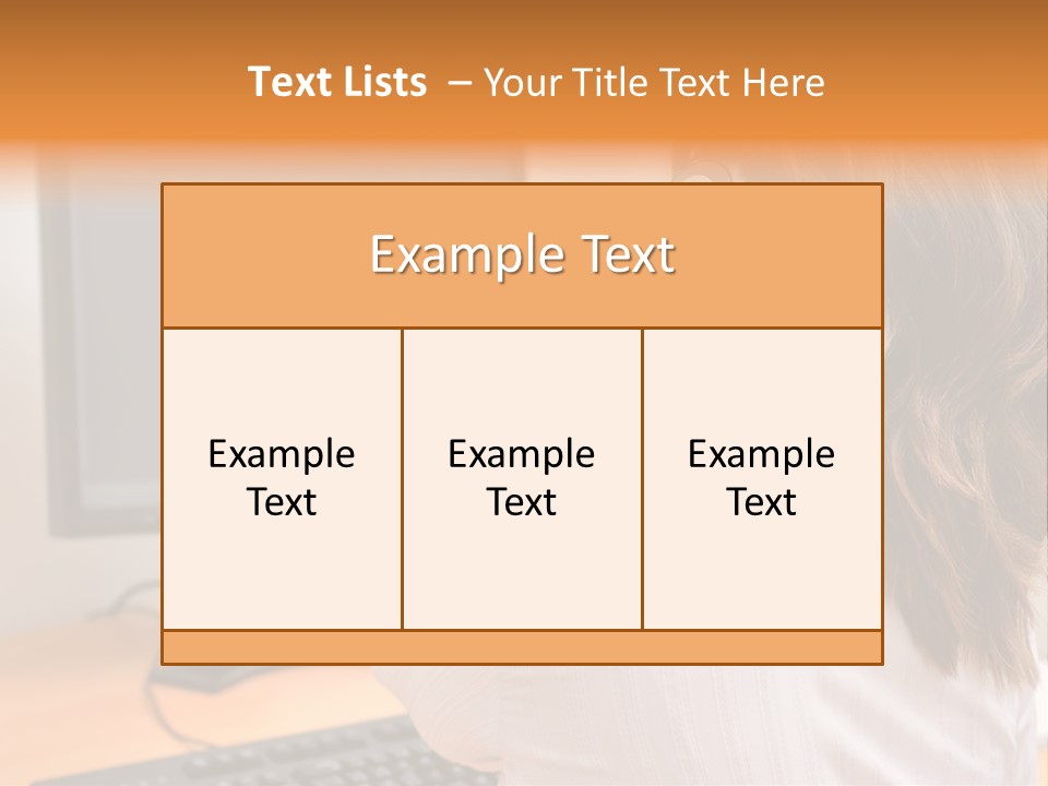 Part Cool White PowerPoint Template