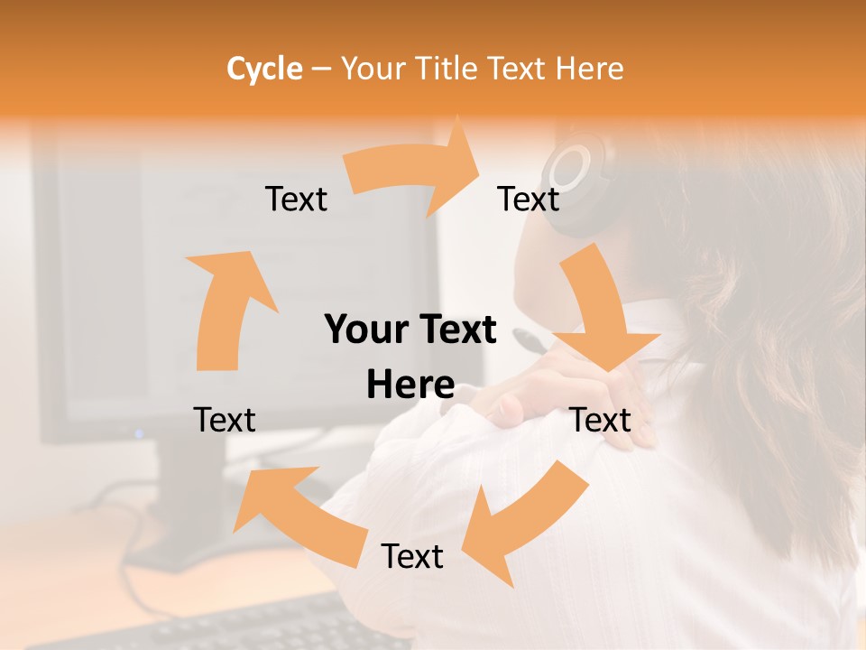 Part Cool White PowerPoint Template