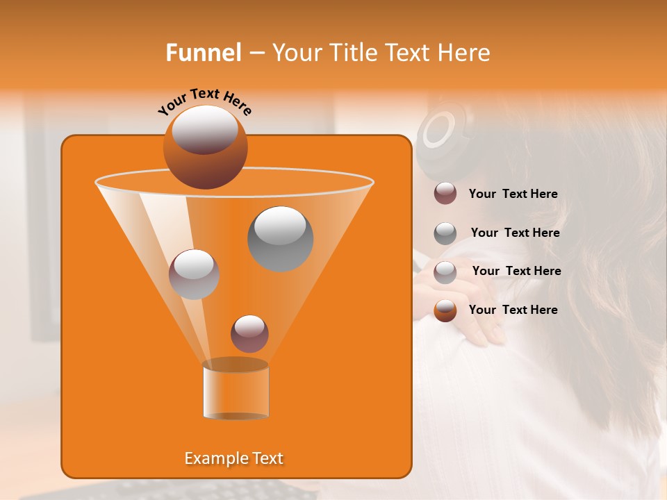 Part Cool White PowerPoint Template
