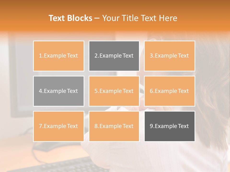 Part Cool White PowerPoint Template