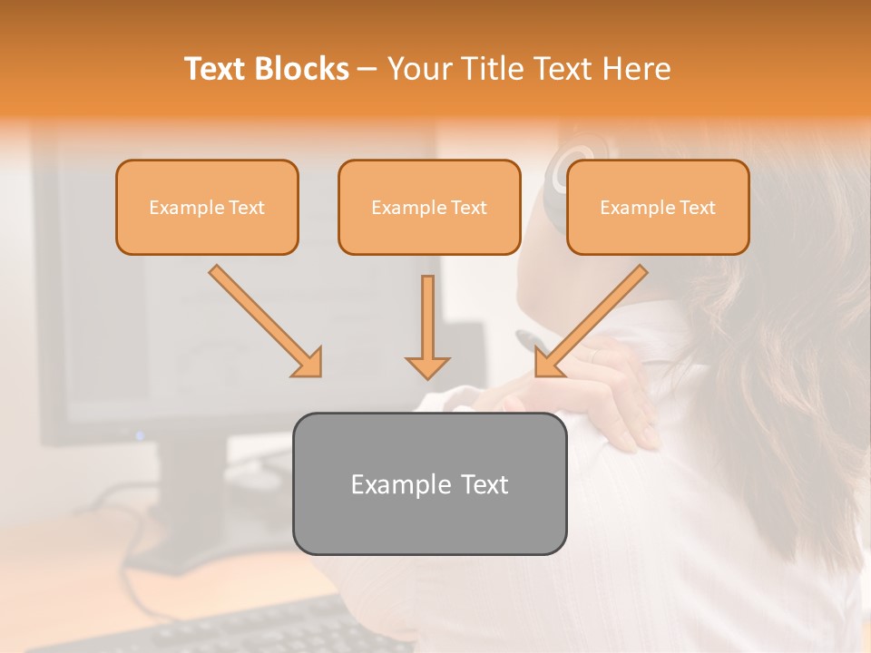 Part Cool White PowerPoint Template