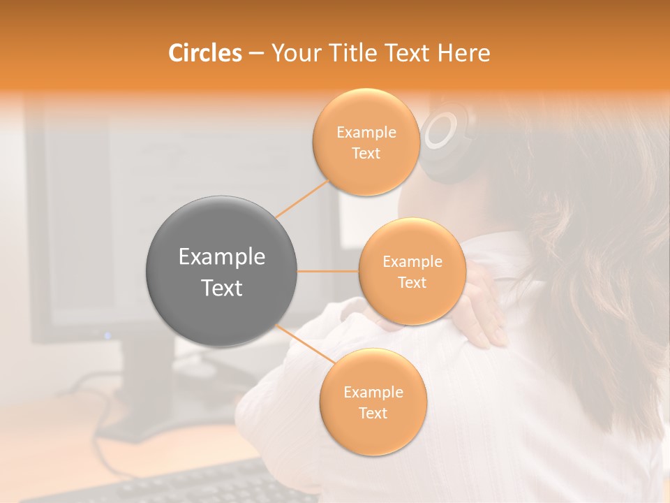 Part Cool White PowerPoint Template