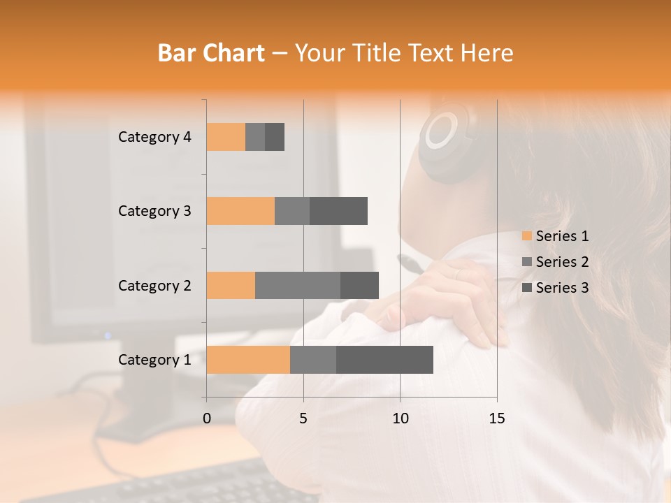 Part Cool White PowerPoint Template