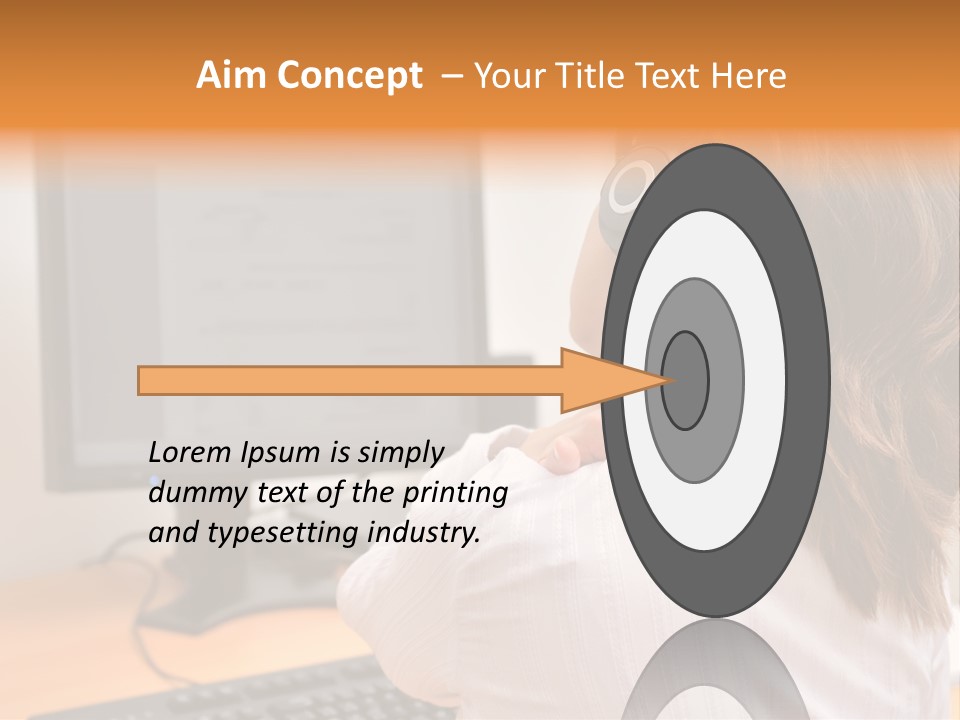 Part Cool White PowerPoint Template