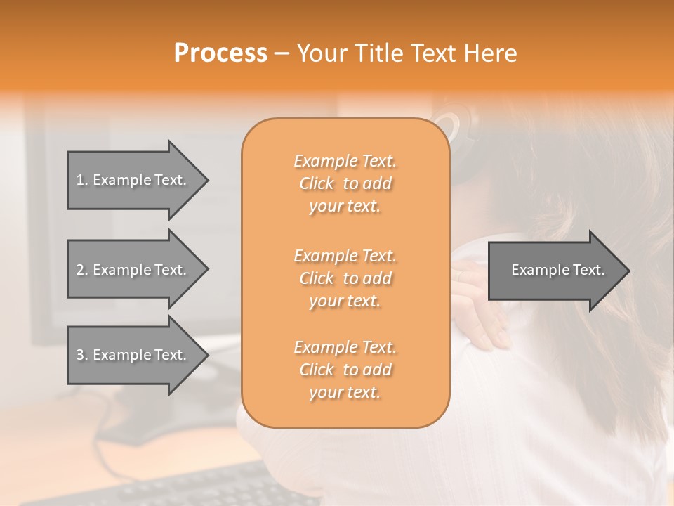 Part Cool White PowerPoint Template