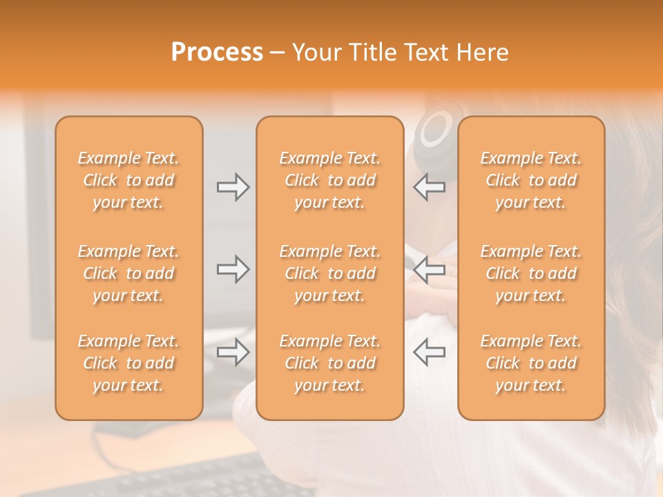 Part Cool White PowerPoint Template