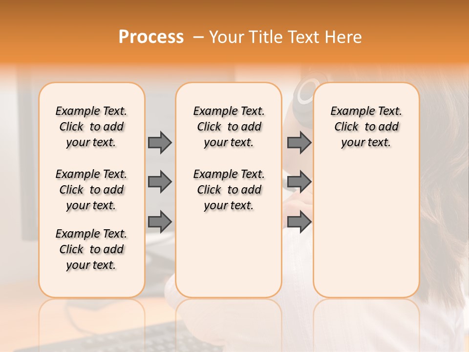 Part Cool White PowerPoint Template