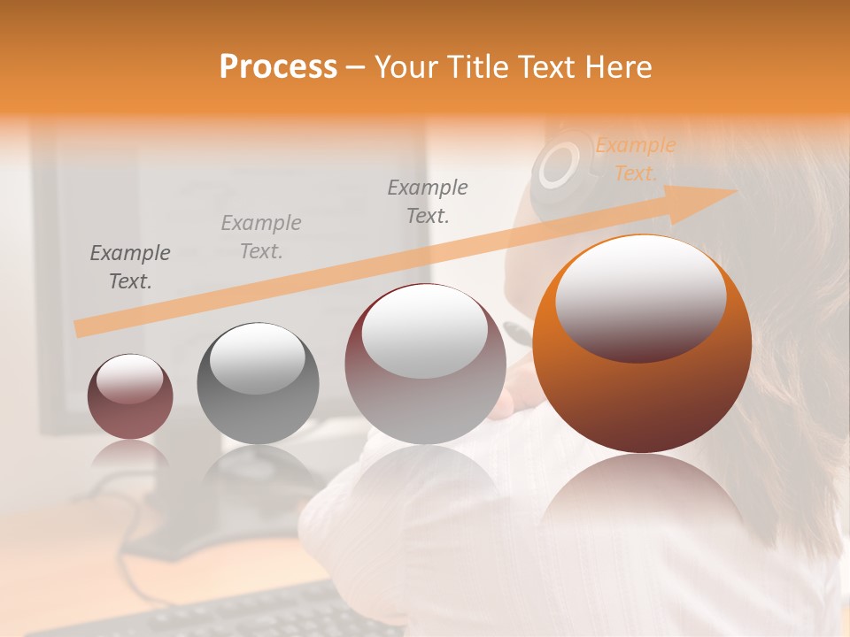 Part Cool White PowerPoint Template