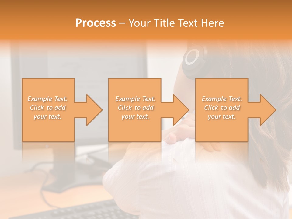 Part Cool White PowerPoint Template