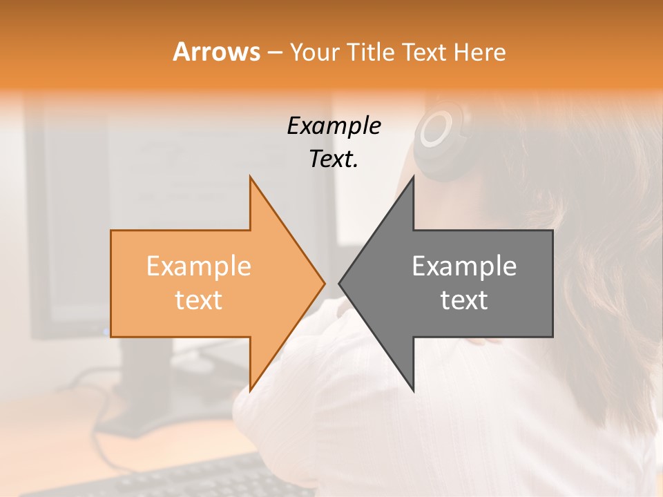 Part Cool White PowerPoint Template