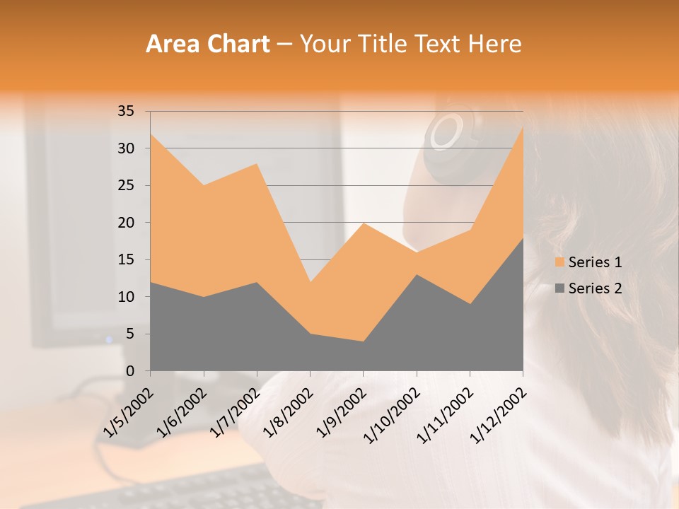 Part Cool White PowerPoint Template