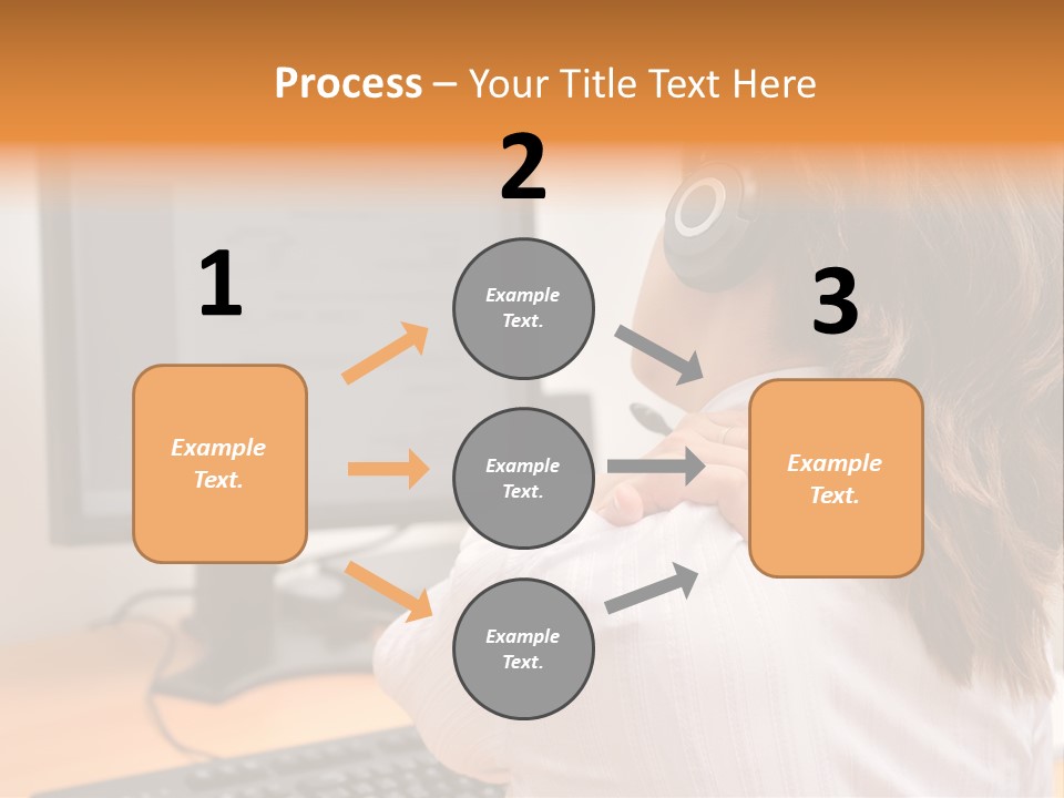 Part Cool White PowerPoint Template