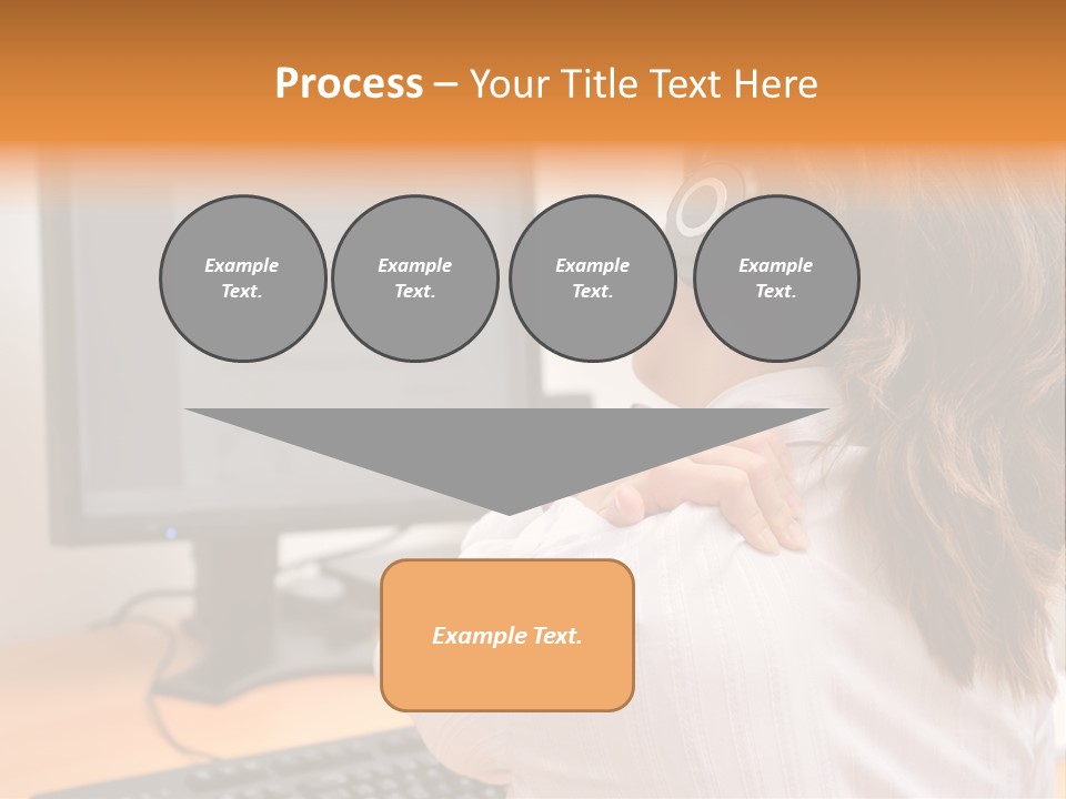 Part Cool White PowerPoint Template