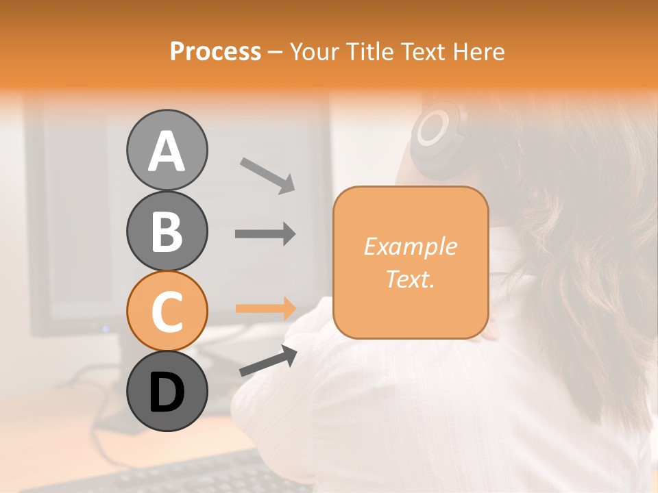 Part Cool White PowerPoint Template