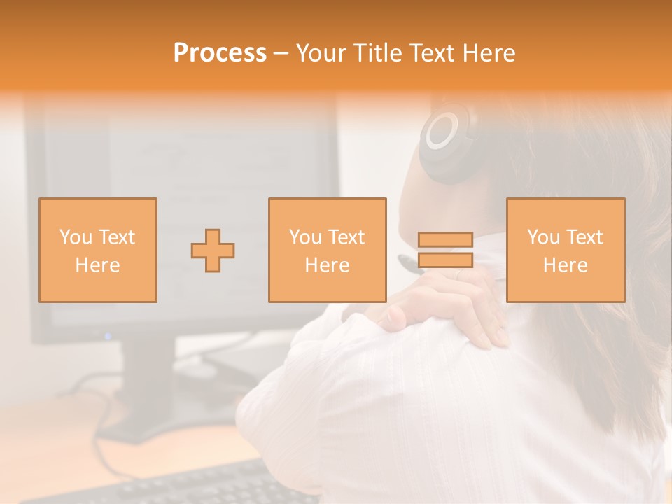 Part Cool White PowerPoint Template