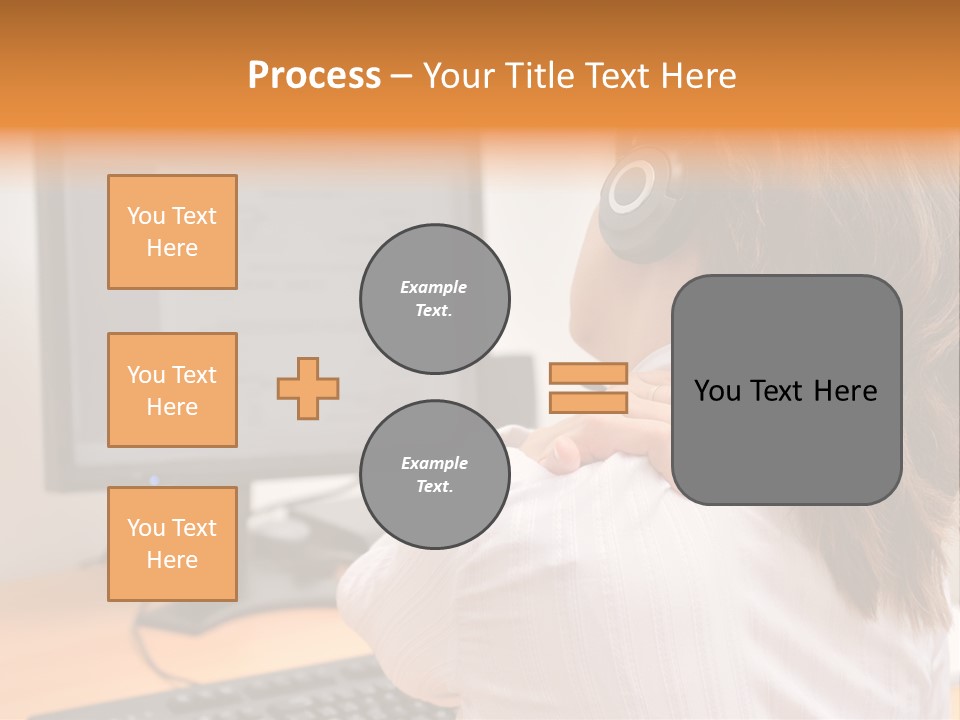 Part Cool White PowerPoint Template